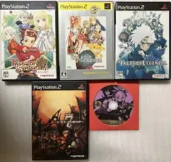 PS2 テイルズオブシリーズ3本＆7モールモースの騎兵隊＆魔界戦記ディスガイア2