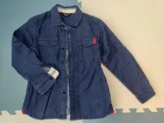 COMME CA ISM デニム風シャツ 120A
