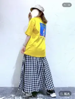 【セット売り】美品✳︎niko and…Tシャツとスカートのセット✳︎匿名発送