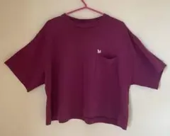 coen 1M[ile] WEAR 半袖Tシャツ F ワインレッド