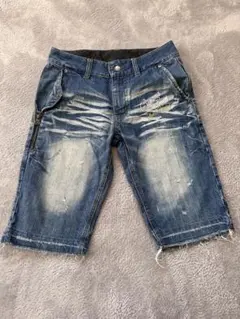 デニムハーフパンツ　バナナセブンのサムネイル