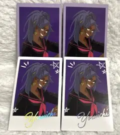 四楓院夜一 BLEACH WORLD インスタントフォト風シート 4点セット