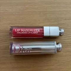 Dior リップマキシマイザー 028と口紅
