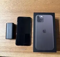 【美品】Apple iPhone 11 Pro 256GB スペースグレー