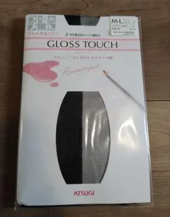 【未開封品】ストッキング　黒　ブラック　ATSUGI　アツギ　M-L