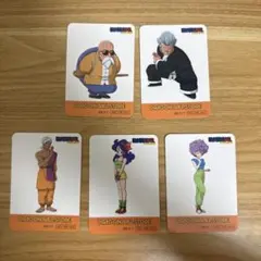 ドラゴンボール　ストア　ノベルティ　シール　ステッカー　5種　限定