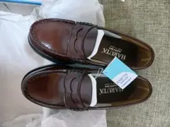 HARUTA ローファーブラウン21.5㎝