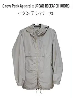 Snow Peak Apparel x URBAN RESEARCH DOORS