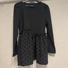 ペプラム 長袖 シャツ