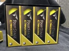 【新品】ツアーステージ エクストラディスタンス ゴルフボール イエロー 1ダースのサムネイル