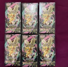 ポケモンカード　MEGAドリームex シュリンク付き6box