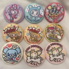 ナルミヤ 刺繍缶バッジ