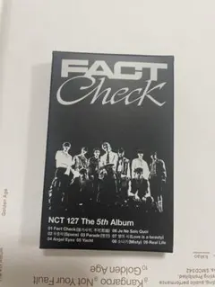 NCT127 Fact Check アルバム QR ver