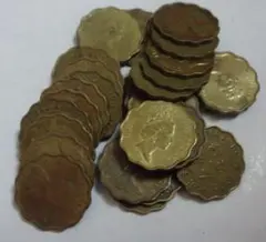 香港硬貨 20セント 30枚 約18〜19mm エリザベス eのサムネイル