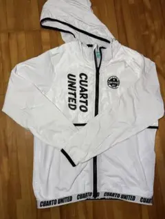 CUARTO UNITED 白パーカー