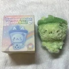 NCT WISH ユウシ バブルニャン ぬいぐるみ 緑色