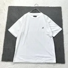 カンゴール【F】白 半袖Tシャツ ワンポイントロゴ刺繍 オーバーサイズ 春夏のサムネイル