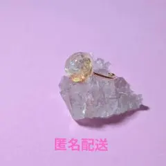 【オルゴナイト】リビアングラス さざれ オルゴナイト リング