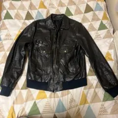 レザージャケット　黒