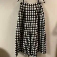 SM2 チェック柄 ガウチョパンツ