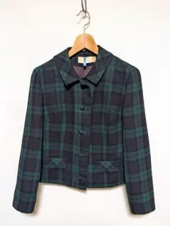 チェックブルゾン ブルゾン