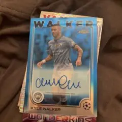 KYLE WALKER サイン入りカード