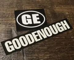 GOOD ENOUGH Sticker〝Black/White〟■週末限定価格Bのサムネイル
