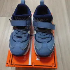 アシックス　幼児用スニーカー16.5 青