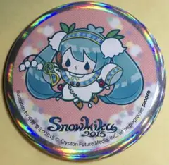 初音ミク 缶バッジ SNOW MIKU 雪ミク 2015 缶バッジ ①