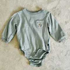 tete a tete 長袖ロンパース 80サイズ ミントグリーン