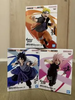 NARUTO VIBRATION STARS フィギュア 3種セット