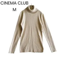 CINEMA CLUB リブタートルニット 大人カジュアル ベーシック 1670のサムネイル
