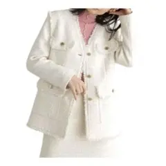 タグ付未使用品✨JILL STUART ドロシー ツィードジャケット ジレ