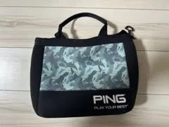 PING ラウンドトートバッグ カモフラ柄・PINGクリップマーカーのサムネイル