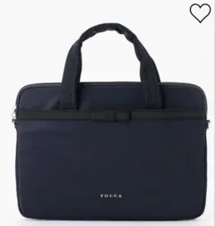 極美品✨TOCCA トッカ PCバッグ ショルダーバッグ 2way リボン 黒