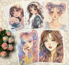 ♥人物ステッカー 10枚 おすそ分け♥あずはな様⑴