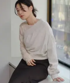 Kastaneトレーナー スウェット ワンショルダー レディース