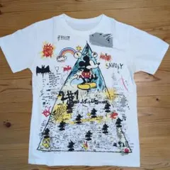 レディース　ミッキープリントＴシャツ 　Ｍ〜L