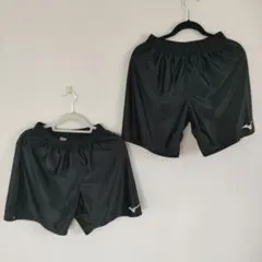 Mizuno ブラック ハーフパンツ Lサイズ　2枚セット