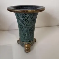 蘭鉢 富貴蘭 万年青 盆栽鉢 三足 陶器 網目模様 - メルカリ