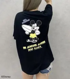 GYDA ミッキーマウス Tシャツ ブラックのサムネイル