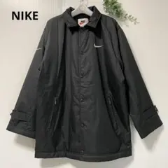 NIKE ナイキの黒　ジャケット　コート　ジャンパー　アウター　フリース　刺繍