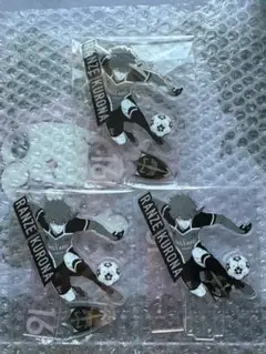 ブルーロック ブルーロック展 黒名蘭世 アクリルスタンド 3つ