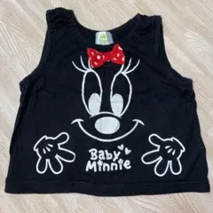 ミニーちゃん 80センチ 首元リボン タンクトップ
