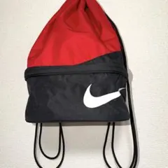 NIKE 美品プールバック　赤×黒