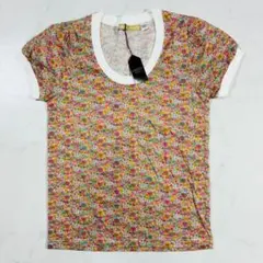 新品✨BEAMS BOY Tシャツ リバティ花柄 総柄 半袖 S相当（E609）のサムネイル