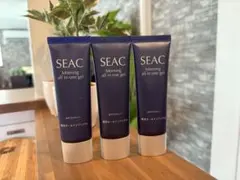 新品 SEAC オールインワンジェル(シワ改善)朝用50g3個 - メルカリ
