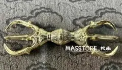 アンティーク希少・チベット密教法具十字金剛杵ドルジ浄化 魔除け 空間