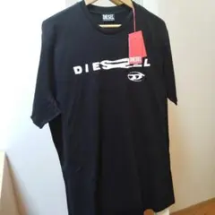 新品、未使用☆DIESEL♪DIESEL ★ブラック Tシャツ