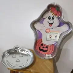 ハロウィンパンプキン＆ジャック・オ・ランタン（オマケ）型セット　1997年製菓型のサムネイル